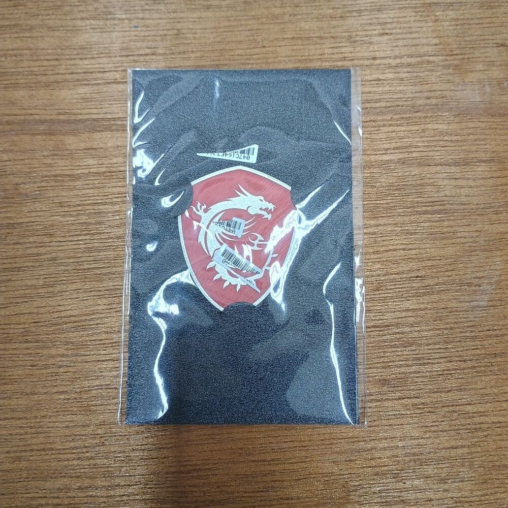 NEW MSI True Gaming Red Dragon Shield Logo Sticker Badge Decal Official